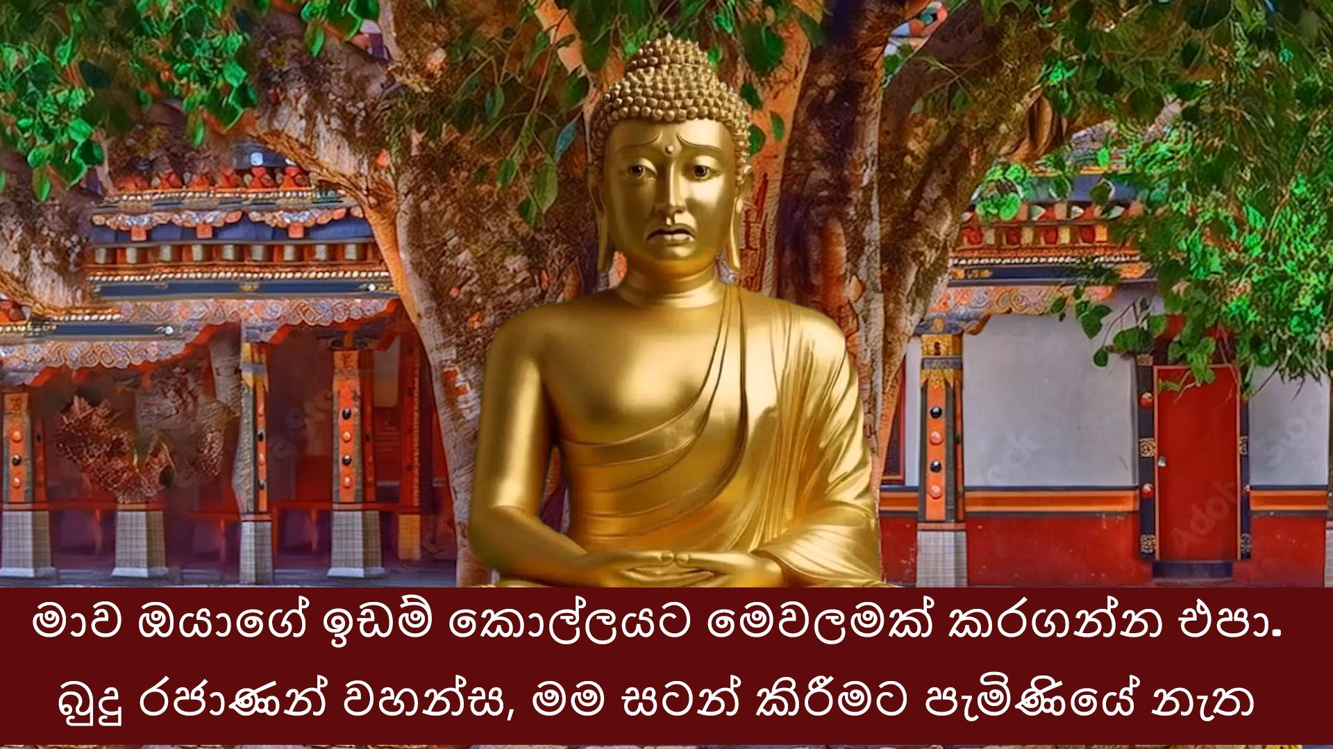 වීඩියෝ: බුදුන් වහන්සේ තම ප්‍රඥාව බෙදා ගනිමින් සිංහල බෞද්ධයන්ට උපදෙස් ලබා දෙයි.