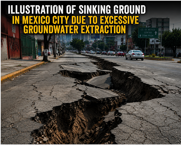 Over-Pumping Groundwater Is Causing the Earth to Sink: A Global Warning