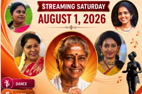 Sangam Global Live | Saturday August 01, 2026 | 11.00 am NY-Canada, 4.00 pm UK, 8.30 pm Tamil Nadu/Eelam