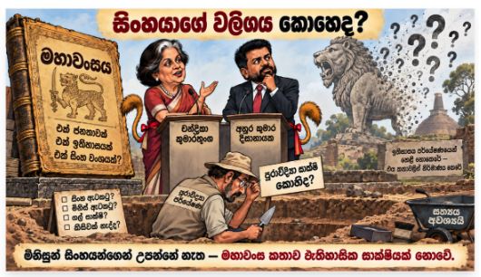මිථ්‍යාවන් හෙළිදරව් කිරීම: මහාවංශය යනු ආගමික කතා ප්‍රවෘත්තියක් මිස පුරාවිද්‍යාත්මක සත්‍යයක් නොවේ